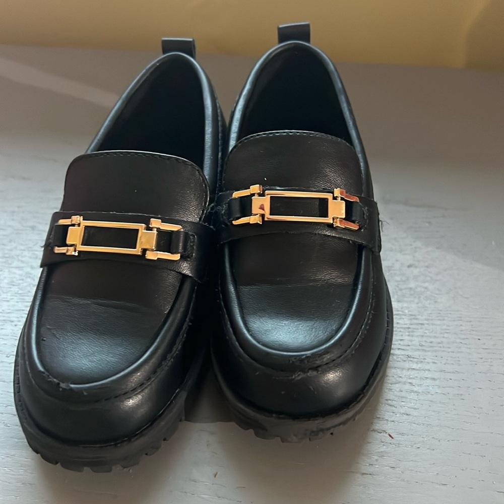 Gap Size 7 Toddler Black Shoes
